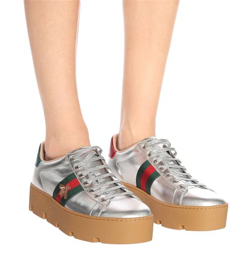 gucci bling sneakers|Gucci new ace platform sneakers.